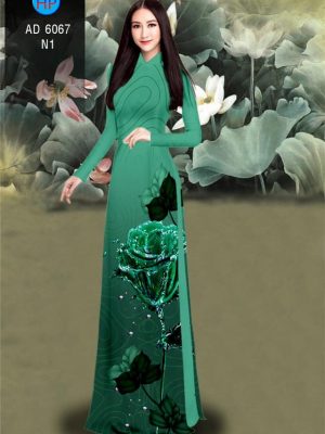 Vải áo dài Hoa hồng kiểu mới AD 6067 34 1569844937 185 Vai ao dai Hoa hong kieu moi AD 6067