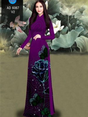 Vải áo dài Hoa hồng kiểu mới AD 6067 31 1569844937 190 Vai ao dai Hoa hong kieu moi AD 6067