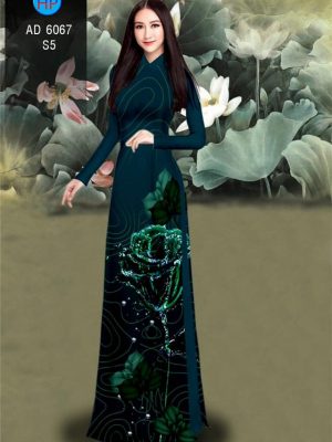 Vải áo dài Hoa hồng kiểu mới AD 6067 27 1569844937 378 Vai ao dai Hoa hong kieu moi AD 6067