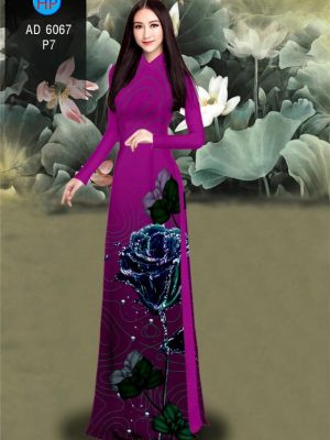 Vải áo dài Hoa hồng kiểu mới AD 6067 26 1569844937 919 Vai ao dai Hoa hong kieu moi AD 6067