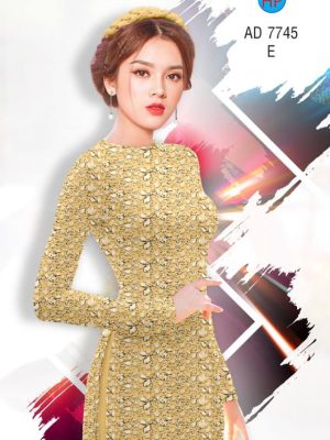 Vải áo dài Đá thiết kế 2019 AD 7745 22 1569845153 619 Vai ao dai Da thiet ke 2019 AD 7745