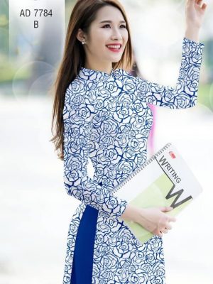 Vải áo dài hoa hồng đều thiết kế 2019 AD 7784 31 1569846124 402 Vai ao dai hoa hong deu thiet ke 2019 AD