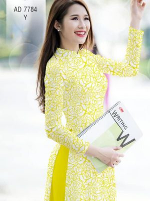 Vải áo dài hoa hồng đều thiết kế 2019 AD 7784 37 1569846125 320 Vai ao dai hoa hong deu thiet ke 2019 AD