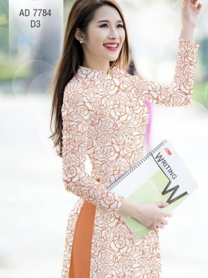 Vải áo dài hoa hồng đều thiết kế 2019 AD 7784 34 1569846125 604 Vai ao dai hoa hong deu thiet ke 2019 AD