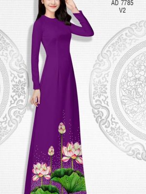 Vải áo dài Sen mới ra AD 7785 25 1569846243 737 Vai ao dai Sen moi ra AD 7785