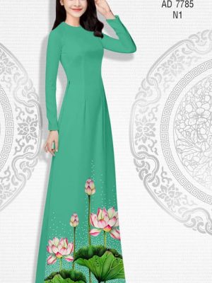 Vải áo dài Sen mới ra AD 7785 22 1569846243 878 Vai ao dai Sen moi ra AD 7785
