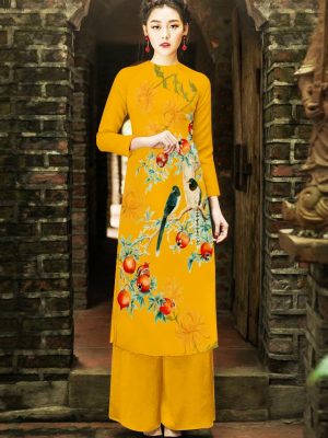 Vải áo dài cách tân hoa đẹp kiểu mới AD TTADK 2715 14 Vai ao dai cach tan hoa dep kieu moi AD