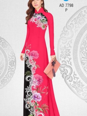 Vải áo dài Hoa in 3D thiết kế 2019 AD 7798 23 1569926502 61 Vai ao dai Hoa in 3D thiet ke 2019 AD