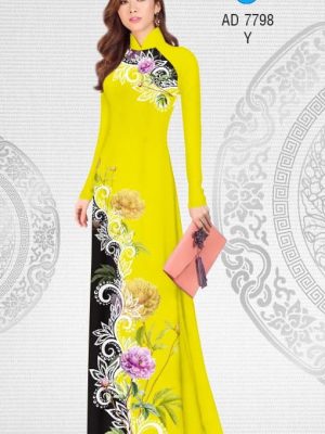 Vải áo dài Hoa in 3D thiết kế 2019 AD 7798 33 1569926504 617 Vai ao dai Hoa in 3D thiet ke 2019 AD