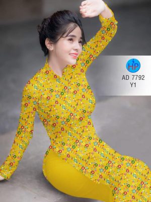 Vải áo dài Những vòng tròn nối tiếp kiểu mới AD 7792 25 1569930064 748 Vai ao dai Nhung vong tron noi tiep kieu moi