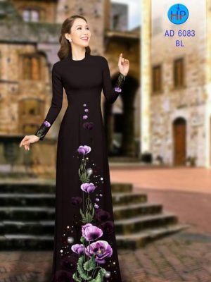 Vải áo dài Poppy tím thiết kế 2019 AD 6083 24 1570159367 251 Vai ao dai Poppy tim thiet ke 2019 AD 6083