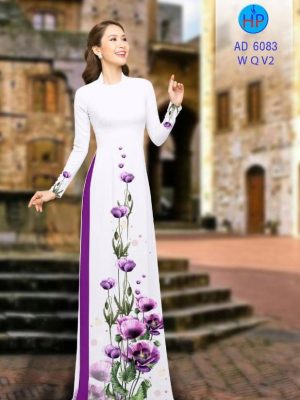 Vải áo dài Poppy tím thiết kế 2019 AD 6083 25 1570159367 630 Vai ao dai Poppy tim thiet ke 2019 AD 6083
