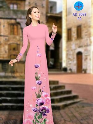 Vải áo dài Poppy tím thiết kế 2019 AD 6083 30 1570159368 262 Vai ao dai Poppy tim thiet ke 2019 AD 6083