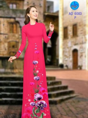 Vải áo dài Poppy tím thiết kế 2019 AD 6083 35 1570159368 525 Vai ao dai Poppy tim thiet ke 2019 AD 6083