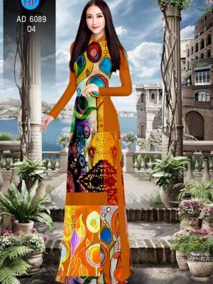 Vải áo dài Lập thể kiểu mới AD 6089 23 1570159997 385 Vai ao dai Lap the kieu moi AD 6089