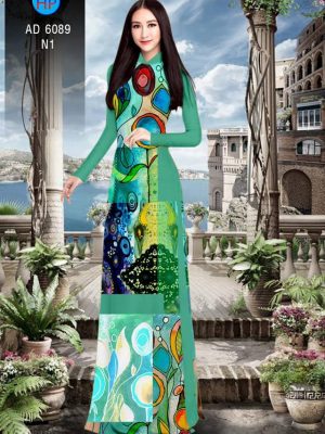 Vải áo dài Lập thể kiểu mới AD 6089 24 1570159997 468 Vai ao dai Lap the kieu moi AD 6089