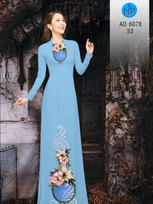 Vải áo dài Hoa Ly thiết kế 2019 AD 6078 25 1570160925 315 Vai ao dai Hoa Ly thiet ke 2019 AD 6078