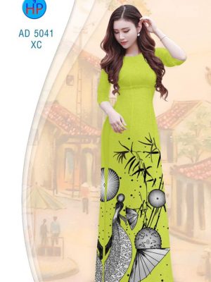 Vải áo dài Hoa in 3D kiểu mới AD 5041 22 1570161263 354 Vai ao dai Hoa in 3D kieu moi AD 5041