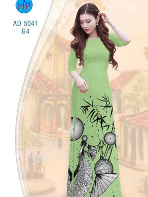 Vải áo dài Hoa in 3D kiểu mới AD 5041 21 1570161263 579 Vai ao dai Hoa in 3D kieu moi AD 5041
