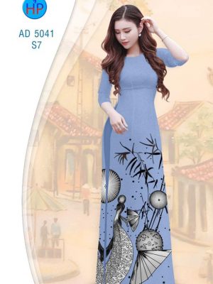 Vải áo dài Hoa in 3D kiểu mới AD 5041 24 1570161263 808 Vai ao dai Hoa in 3D kieu moi AD 5041