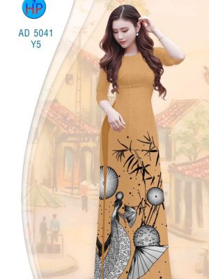 Vải áo dài Hoa in 3D kiểu mới AD 5041 34 1570161264 121 Vai ao dai Hoa in 3D kieu moi AD 5041