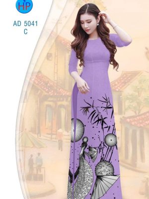 Vải áo dài Hoa in 3D kiểu mới AD 5041 35 1570161264 341 Vai ao dai Hoa in 3D kieu moi AD 5041