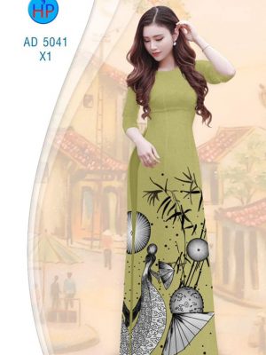 Vải áo dài Hoa in 3D kiểu mới AD 5041 27 1570161264 536 Vai ao dai Hoa in 3D kieu moi AD 5041