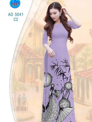Vải áo dài Hoa in 3D kiểu mới AD 5041 29 1570161264 700 Vai ao dai Hoa in 3D kieu moi AD 5041
