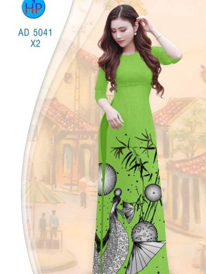 Vải áo dài Hoa in 3D kiểu mới AD 5041 32 1570161264 739 Vai ao dai Hoa in 3D kieu moi AD 5041