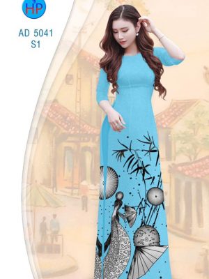 Vải áo dài Hoa in 3D kiểu mới AD 5041 25 1570161264 988 Vai ao dai Hoa in 3D kieu moi AD 5041