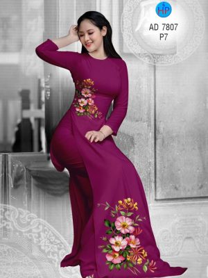 Vải áo dài Hoa in 3D kiểu mới AD 7807 30 1570239433 182 Vai ao dai Hoa in 3D kieu moi AD 7807