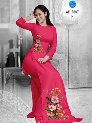 Vải áo dài Hoa in 3D kiểu mới AD 7807 31 1570239433 241 Vai ao dai Hoa in 3D kieu moi AD 7807