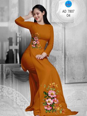 Vải áo dài Hoa in 3D kiểu mới AD 7807 26 1570239433 513 Vai ao dai Hoa in 3D kieu moi AD 7807