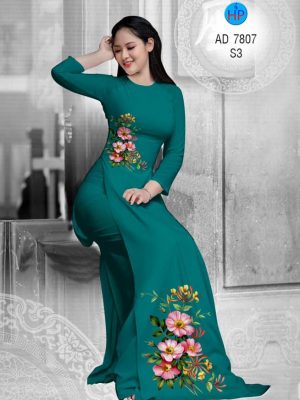 Vải áo dài Hoa in 3D kiểu mới AD 7807 34 1570239433 788 Vai ao dai Hoa in 3D kieu moi AD 7807