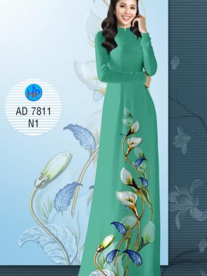 Vải áo dài Hoa Loa Kèn kiểu mới AD 7811 21 1570239812 166 Vai ao dai Hoa Loa Ken kieu moi AD 7811