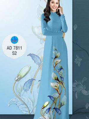 Vải áo dài Hoa Loa Kèn kiểu mới AD 7811 27 1570239812 290 Vai ao dai Hoa Loa Ken kieu moi AD 7811