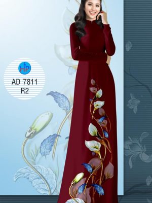 Vải áo dài Hoa Loa Kèn kiểu mới AD 7811 24 1570239812 451 Vai ao dai Hoa Loa Ken kieu moi AD 7811