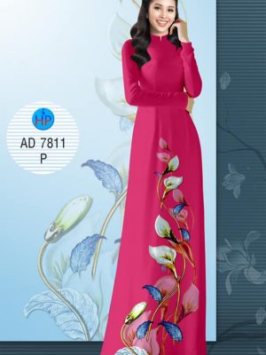 Vải áo dài Hoa Loa Kèn kiểu mới AD 7811 25 1570239812 749 Vai ao dai Hoa Loa Ken kieu moi AD 7811