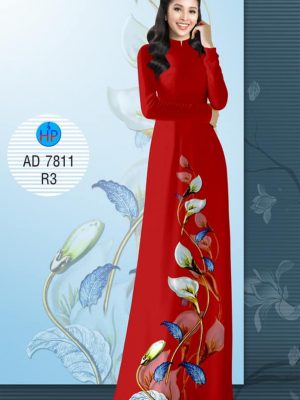 Vải áo dài Hoa Loa Kèn kiểu mới AD 7811 28 1570239813 22 Vai ao dai Hoa Loa Ken kieu moi AD 7811