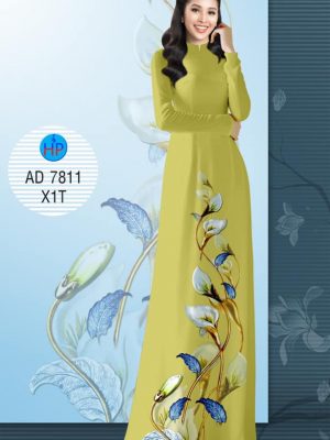 Vải áo dài Hoa Loa Kèn kiểu mới AD 7811 29 1570239813 716 Vai ao dai Hoa Loa Ken kieu moi AD 7811