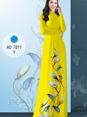Vải áo dài Hoa Loa Kèn kiểu mới AD 7811 37 1570239813 761 Vai ao dai Hoa Loa Ken kieu moi AD 7811