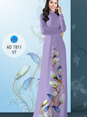 Vải áo dài Hoa Loa Kèn kiểu mới AD 7811 31 1570239813 787 Vai ao dai Hoa Loa Ken kieu moi AD 7811