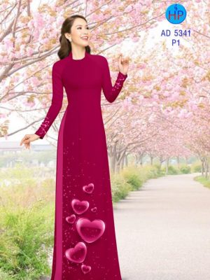Vải áo dài Tim kiểu mới AD 5341 33 1570421483 592 Vai ao dai Tim AD