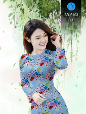 Vải áo dài Hoa đều thiết kế 2019 AD 6103 32 1570517287 28 Vai ao dai Hoa deu thiet ke 2019 AD 6103