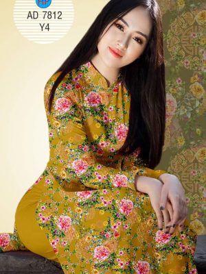 Vải áo dài Hoa đều kiểu mới AD 7812 30 1570517803 9 Vai ao dai Hoa deu kieu moi AD 7812