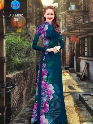 Vải áo dài Hoa in 3D thiết kế 2019 AD 6092 29 1570518061 551 Vai ao dai Hoa in 3D thiet ke 2019 AD