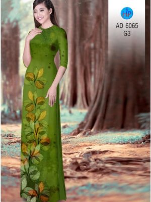 Vải áo dài Lá mới ra AD 6065 27 1570518303 598 Vai ao dai La moi ra AD 6065