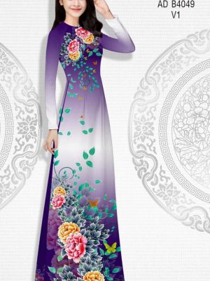 Vải áo dài Hoa Mẫu Đơn thiết kế 2019 AD B4049 24 1570518918 246 Vai ao dai Hoa Mau Don thiet ke 2019 AD
