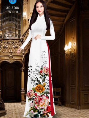 Vải áo dài Hoa hồng thiết kế 2019 AD 6008 25 1570519626 492 Vai ao dai Hoa hong thiet ke 2019 AD 6008