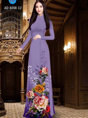 Vải áo dài Hoa hồng thiết kế 2019 AD 6008 31 1570519627 825 Vai ao dai Hoa hong thiet ke 2019 AD 6008